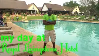 My day at Royal Livingstone Hotel, Livingstone Zambia.