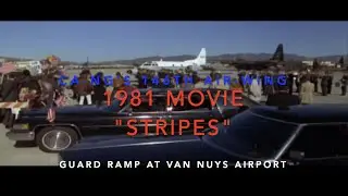 SHAW MILITARY STORIES - 146TH AW HOLLYWOOD GUARD RAMP VAN NUYS AIRPORT VNY C-130 T-39A 1981 MOVIE