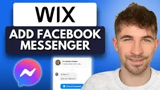 Как добавить чат Facebook Messenger в Wix (2025)