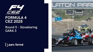 Formula 4 CEZ 2025 | Round 5: Slovakiaring - Gara 3