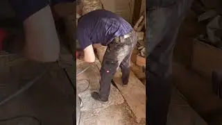 Building a 200 Year old Barn-House into a workshop! Part 1#workshop #youtube #work #restoration