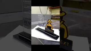CUSTOMIZED AWARDS MAKING NANO PRINT 9655994488 #award #acrylicaward #customawards
