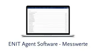 ENIT Agent Softwarevideo - Messwerte