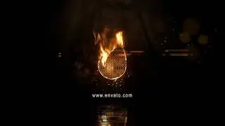 VideoHive - Realistic Fire Logo 2 - 20537273