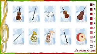 JUEGO 1. Reconocimiento auditivo de instrumentos musicales.