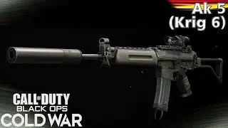 Black Ops Cold War Ak 5 (Krig 6) Gameplay