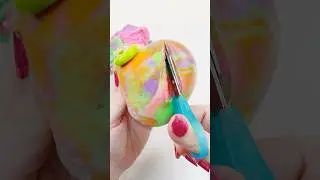 Cutting Open My Best Rainbow Squishies
