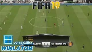 Winlator Glibc - Gameplay FIFA 19 (Windows) On Android | Low setting preset