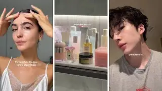 Skincare routine tiktok compilation 25