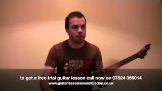 guitar teacher london