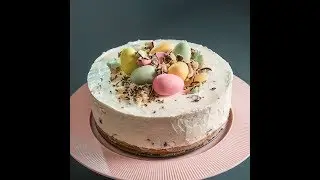 No Bake Easter Cheesecake