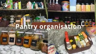 Pakistani Small Pantry Organisation 2024 | Pantry Organisation Ideas | Samen Ali Vlogs