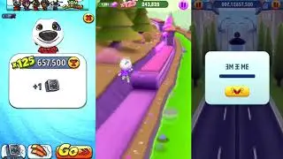 Talking Tom Gold Run New Update Gameplay   Bump Map And Color For Kids #80