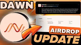Dawn Network Airdrop Update | Dawn Airdrop Points Not Increasing | Dawn Airdrop Listing Date