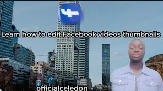 How to edit a beautiful Facebook video thumbnail best for content creators