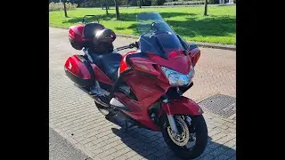 met de Honda Pan European st 1300  vanuit Zoetermeer de snelweg op ‐