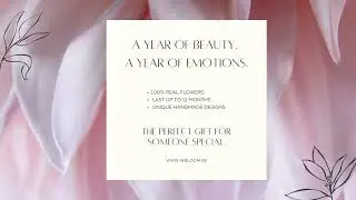 A Timeless Gift That Lasts Over a Year | IN BLOOM Dubai