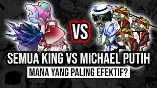 Test the Strength of All Kings vs White Zombie Michael in Plants vs Zombie Fusion