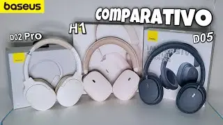 Comparativo Baseus D02 Pro x Bowie D05 x Bowie H1  #headset #fonedeouvidobluetooth