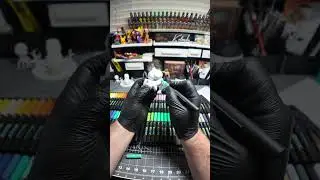 Рисование Бульбазавра из Покемонов - акриловые маркеры ENMY