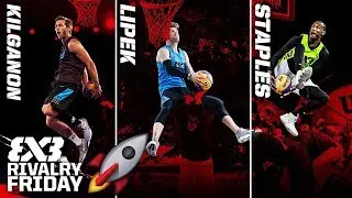 Kilganon vs. Lipek vs. Staples - Who is the Best Dunker on the Planet? | 3x3 Basketball