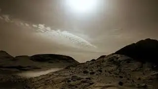 🤩REAL TIMELAPSE OF BEHAVIOUR OF CLOUDS ON MARS😍 #martianlandscape #astrophysics #timelapse #video 