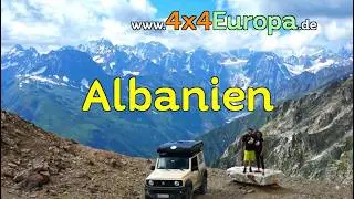 4x4 Albanien mit dem Geländewagen, SUV, 4x4 Pickups oder 4x4 Sprinter
