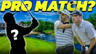 AMATEURS VS PRO GOLFER - Our WILDEST 2-Man Scramble EVER!