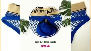 Fish Net Mesh Briefs