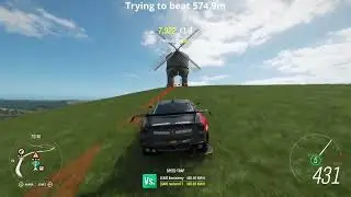 Yeet Nope Wow! Trying to beat 574.9 meter jump #forzahorizon4