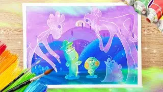 Drawing Painting SOUL 2020 - Disney Character | Acrylic Painting