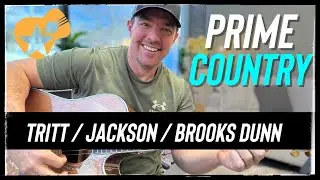 3 Prime Country Hits (Brooks Dunn, Travis Tritt, Alan Jackson) Guitar Lesson