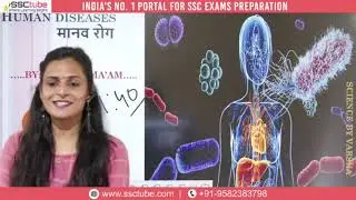 🔴Human Disease ( मानव रोग ) | Part-1| Biology |  BY - Varsha Mam | SSCtube