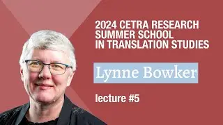 Lynne Bowker: Translation technologies, society, and science communication