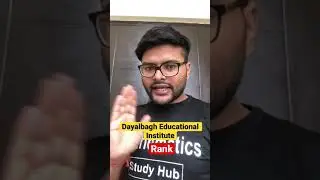 Dayalbagh Educational Institute Agra  Rank in India | #Shorts