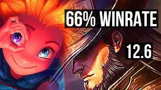 ZOE vs TF (MID) | 10/0/10, 66% winrate, Legendary | KR Grandmaster | 12.6