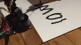 Mr Painting Robot writes MOE