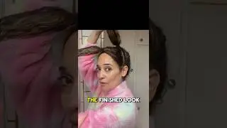 EASY DIY Wolf Cut on Curly Hair