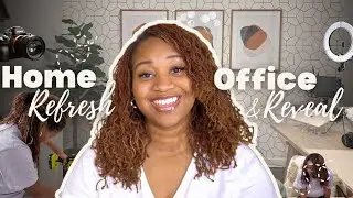 Spring Home Office Refresh 🌸 | Aesthetic Home Office Setup & Design Ideas for Content Creators