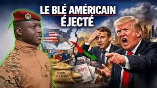 Ibrahim Traoré : en 10 jours, –40 % de blé US, le choc qui affole Washington