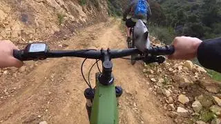 2020 CUBE REACTION HYBRID EX 625 ELECTRIC MOUNTAIN BIKE UPHILL RIDE