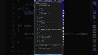 size of class with virtual function In C++ Programming #cppprogramming #cplusplus