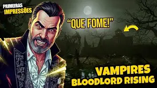 Vampires: Bloodlord Rising - fui morder um cara e quebrei o dente 😭😭😭 socorro | Gameplay PT-BR