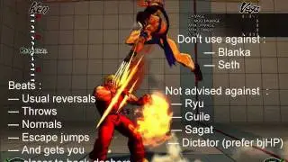 Claw's vortex - a Safe-jump guide — Train your Claw (SSF4 AE)