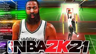 JAMES HARDEN BUILD is the BEST ISO GUARD BUILD on NBA 2K21! UNLIMITED CONTACT DUNKS !