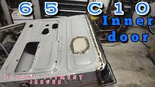 1965 C10 project gets inner door PATCH PANELS from Auto Metal Direct!