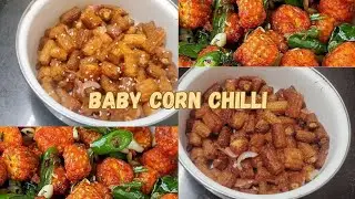 This Dish Instantly Became My Favourite!😍|ASMR|  Baby Corn Chilli ,Detailed Recipe