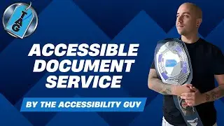 Служба доступных документов от The Accessibility Guy | WCAG ADA, раздел 508, EAA, раздел 2