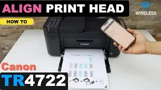 Canon Pixma TR4722 Print Head Alignment.