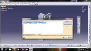 Simulation in  catia v5   Basic Tutorial #1